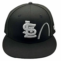 St. Louis Cardinals Black Arch and Beer Stein Patch Icy Blue UV New Era 59FIFTY Fitted Hat