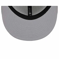 Atlanta Braves Two Tone Stone 40th Anniversary Patch Gray UV New Era 59FIFTY Fitted Hat