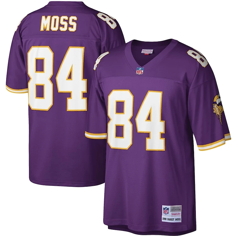 Minnesota Vikings Randy Moss 1998 Mitchell & Ness Purple Retired Player Legacy Jersey