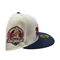 Los Angeles Dodgers Chrome Two Tone KTS Part 2 50th Anniversary Patch Gray UV New Era 59FIFTY Fitted Hat