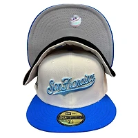 San Francisco Giants Dear Snow 2007 ASG Patch Gray UV New Era 59FIFTY Fitted Hat