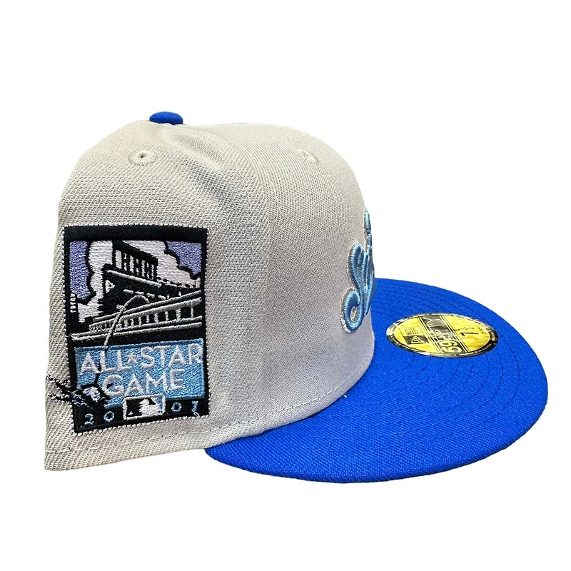 San Francisco Giants Dear Snow 2007 ASG Patch Gray UV New Era 59FIFTY Fitted Hat