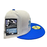 San Francisco Giants Dear Snow 2007 ASG Patch Gray UV New Era 59FIFTY Fitted Hat