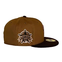 Texas Rangers Toasted Peanut Two Tone 1995 ASG Patch Gray UV New Era 59FIFTY Fitted Hat