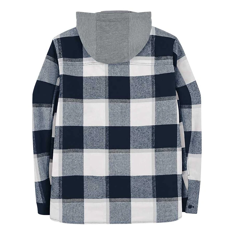 Seattle Seahawks Starter Sherpa Lined Plaid Jacket