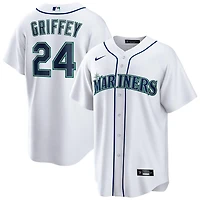 Seattle Mariners Ken Griffey Jr Nike Home White Jersey