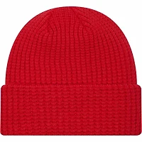 Kansas City Chiefs All Red Cuffed Knit Beanie Hat