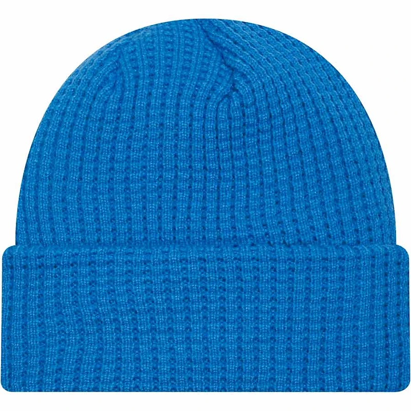 Detroit Lions All Blue Cuffed Knit Beanie Hat