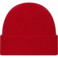 St. Louis Cardinals All Red No Pom Cuffed Knit Beanie Hat