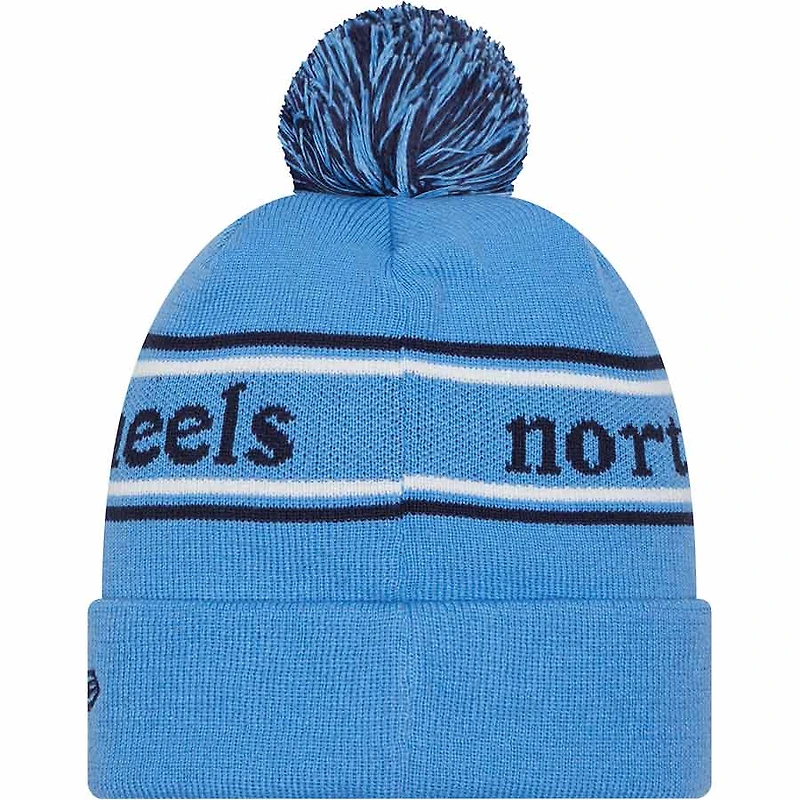 North Carolina Tar Heels Blue Marquee Cuffed Knit Beanie Hat