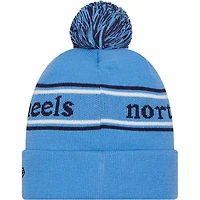 North Carolina Tar Heels Blue Marquee Cuffed Knit Beanie Hat
