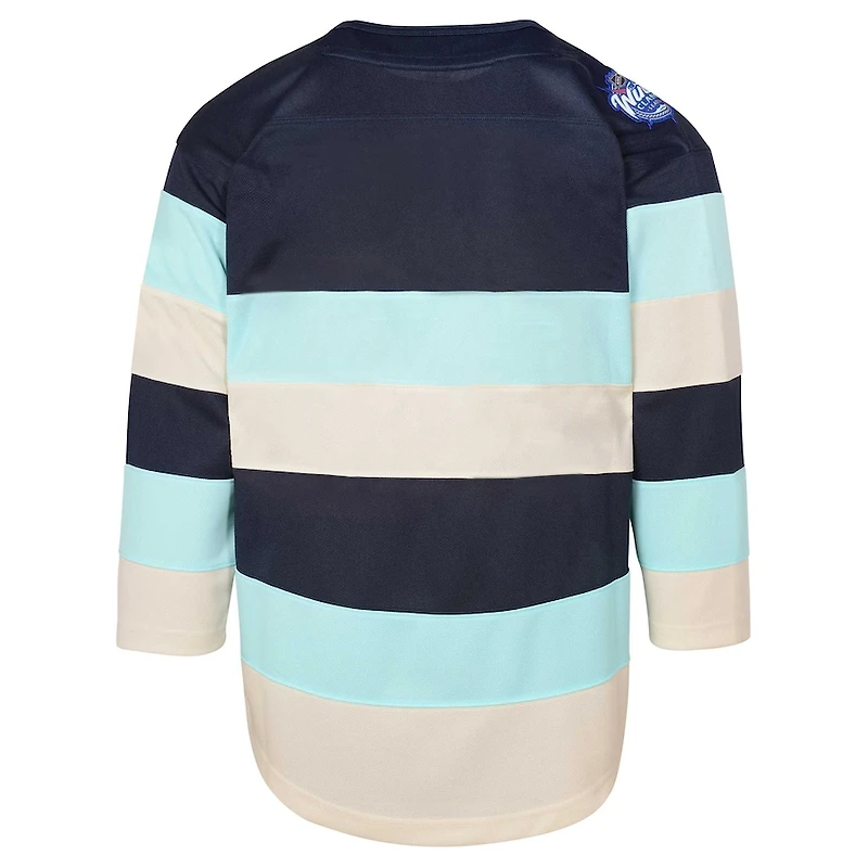 Youth Seattle Kraken Deep Sea Blue 2024 NHL Winter Classic Premier Jersey