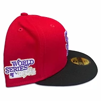 San Diego Padres The Hive Pack 1984 WS Patch Gray UV New Era 59FIFTY Fitted Hat