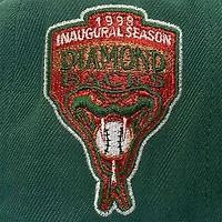 Arizona Diamondbacks Green Pressure Pack 1998 Inaugural Season Patch Gray UV New Era 59Fifty Fitted Hat