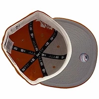 Texas Rangers Burnt Orange Pressure Pack 40th Anniversary Patch Gray UV New Era 59Fifty Fitted Hat