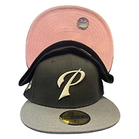 San Diego Padres Black Two Tone 40th Patch Pink UV New Era 59FIFTY Fitted Hat
