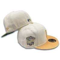 Los Angeles Dodgers Cyber Chrome Two Tone 40th Anniversary Patch Green UV 59FIFTY Fitted Hat