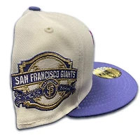 San Francisco Giants Cyber Chrome 2000 Inaugural Year Patch Metallic Gold UV 59FIFTY Fitted Hat