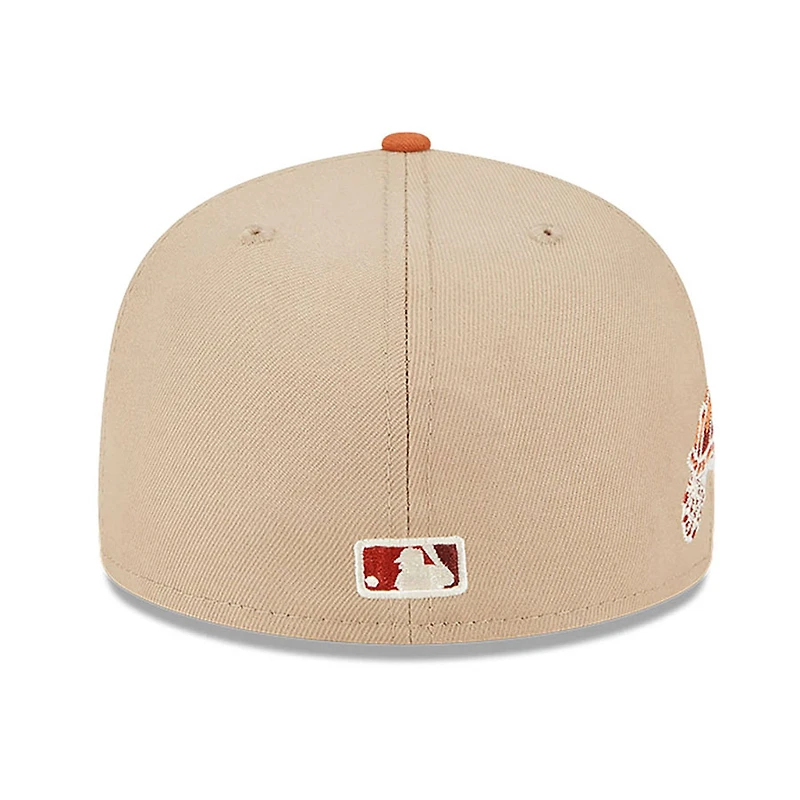 Atlanta Braves Tan Wildlife Collection New Era 59FIFTY Fitted Hat