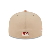 Texas Rangers Tan Wildlife Collection New Era 59FIFTY Fitted Hat