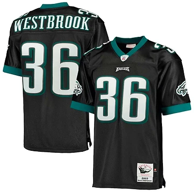 Philadelphia Eagles Brian Westbrook 2003 Mitchell & Ness Black Retired Player Legacy Jersey