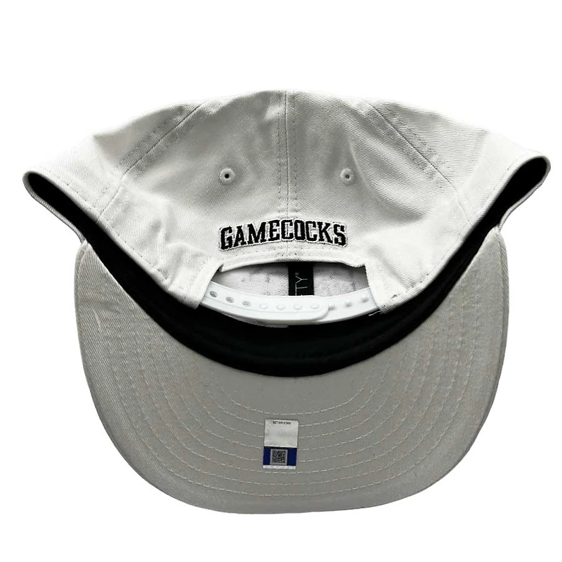 South Carolina Gamecocks White Low Profile New Era 9FIFTY Snapback Hat