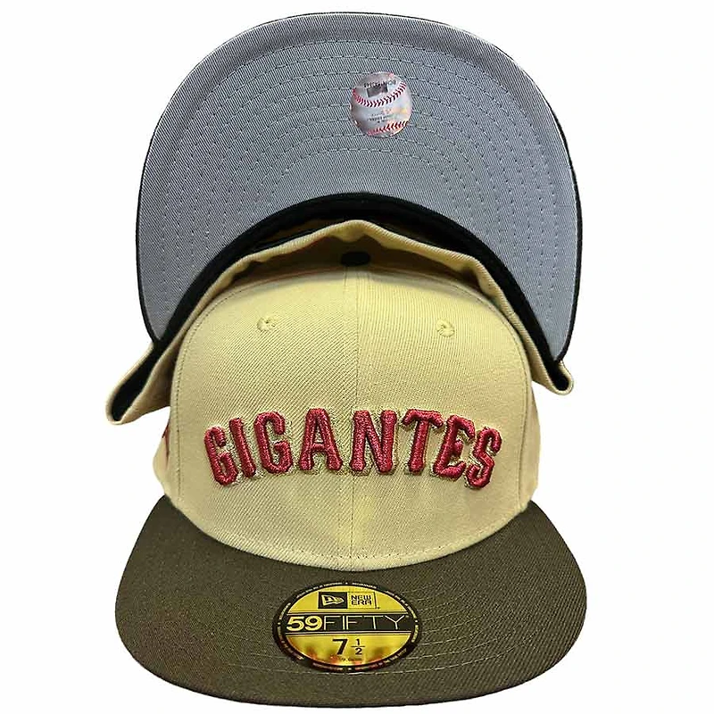 San Francisco Giants Attack on Gigantes 50th Anniversary Patch Gray UV New Era 59FIFTY Fitted Hat