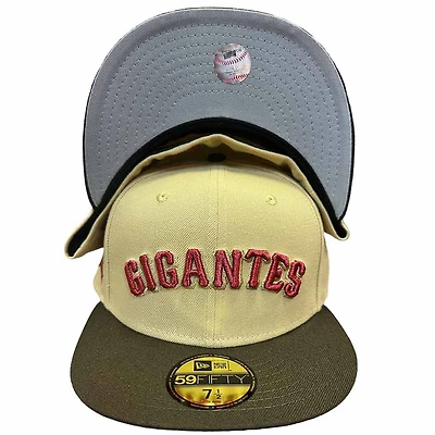 San Francisco Giants Attack on Gigantes 50th Anniversary Patch Gray UV New Era 59FIFTY Fitted Hat