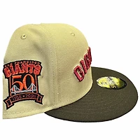 San Francisco Giants Attack on Gigantes 50th Anniversary Patch Gray UV New Era 59FIFTY Fitted Hat