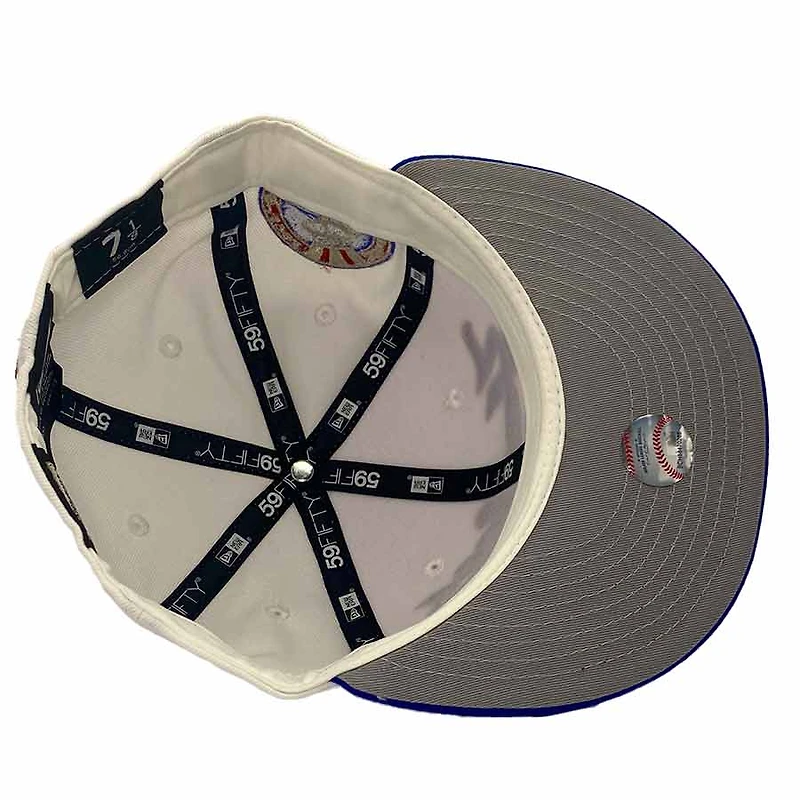 New York Yankees White and Blue NY vs Boston Pack 1962 World Series Patch Gray UV Era 59Fifty Fitted Hat