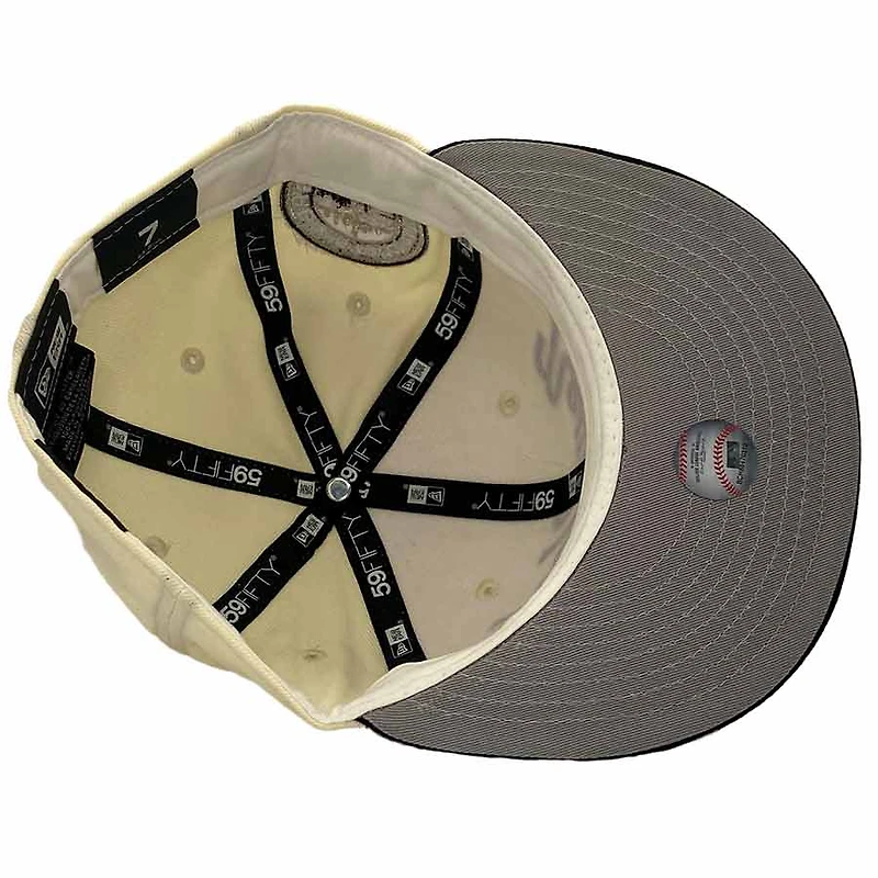 New York Mets Chrome and Black NY vs Boston Pack Shea Stadium Patch Gray UV Era 59Fifty Fitted Hat