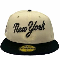 New York Mets Chrome and Black NY vs Boston Pack Shea Stadium Patch Gray UV Era 59Fifty Fitted Hat