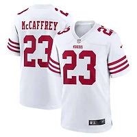 San Francisco 49ers Christian McCaffrey White Nike Game Jersey