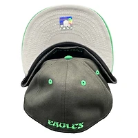 Philadelphia Eagles Black Green Two Tone Gray UV 59FIFTY Fitted Hat