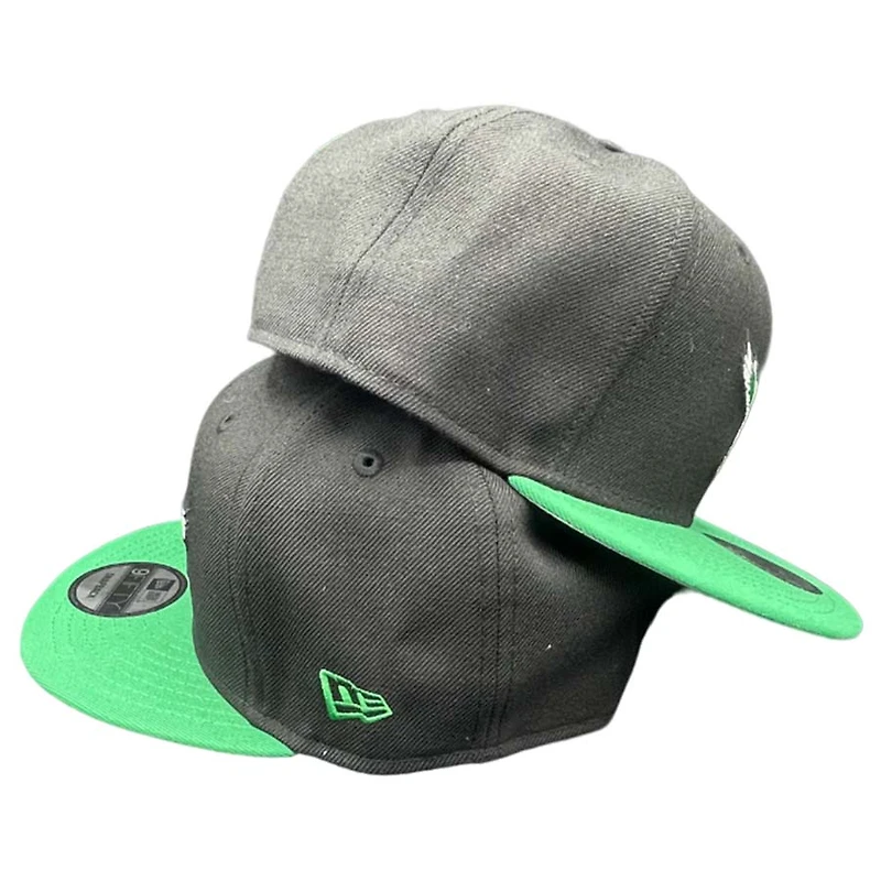 Philadelphia Eagles Black Green Two Tone Gray UV New Era 9FIFTY Snapback Hat