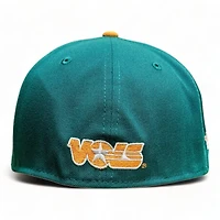 Tennessee Volunteers NCAA Green Orange Two Tone 100th Anniversary Patch New Era 59FIFTY Fitted Hat