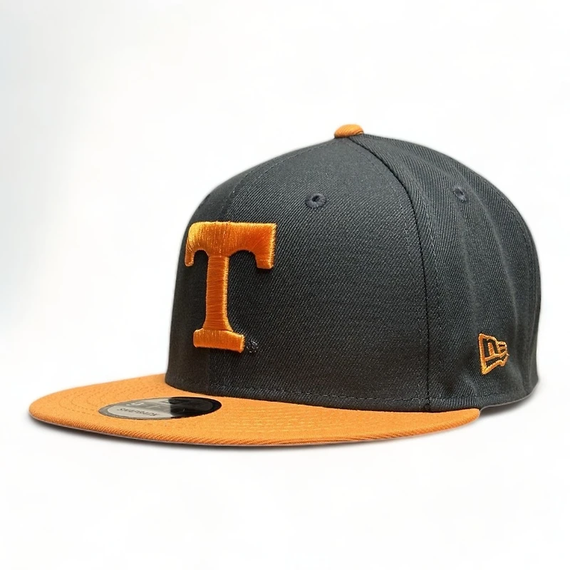 Tennessee Volunteers NCAA Gray Orange Two Tone 75 Year Stadium Anniversary Patch New Era 9FIFTY Snapback Hat