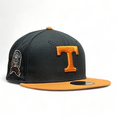 Tennessee Volunteers NCAA Gray Orange Two Tone 75 Year Stadium Anniversary Patch New Era 9FIFTY Snapback Hat