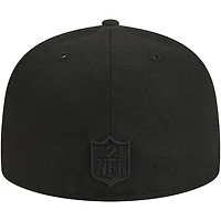 Dallas Cowboys Black Text New Era 59FIFTY Fitted Hat