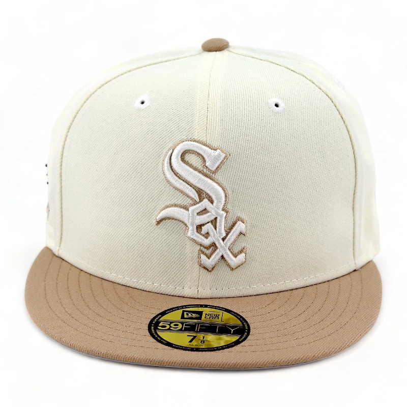 Chicago White Sox Chrome 2005 WS Champs Patch Gray UV 59FIFTY Fitted Hat