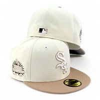 Chicago White Sox Chrome 2005 WS Champs Patch Gray UV 59FIFTY Fitted Hat