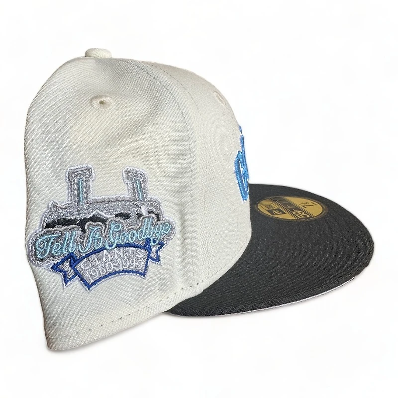 San Francisco Giants Chrome "City Fog" Tell It Goodbye Patch Gray UV New Era 59FIFTY Fitted Hat