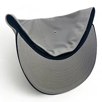 Houston Astros Gray Black Two Tone Side Batty Collection UV New Era 59FIFTY Fitted Hat