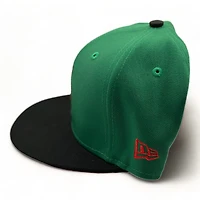 St. Louis Cardinals Green Black Two Tone 125th Anniversary Patch Red UV New Era 59FIFTY Fitted Hat