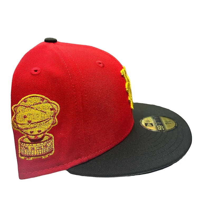 New York Mets Red Black Two Tone King x Nobatty 1964 ASG Patch Gray UV Era 59FIFTY Fitted Hat