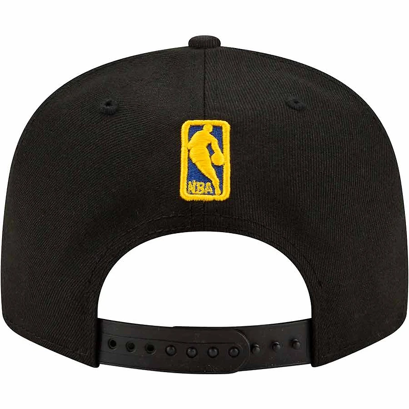 Golden State Warriors Black Basic NBA New Era 9FIFTY Snapback Hat