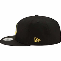 Golden State Warriors Black Basic NBA New Era 9FIFTY Snapback Hat