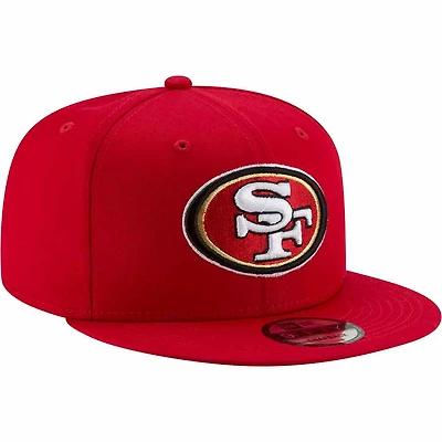 San Francisco 49ers Red Basic NFL New Era 9FIFTY Snapback Hat