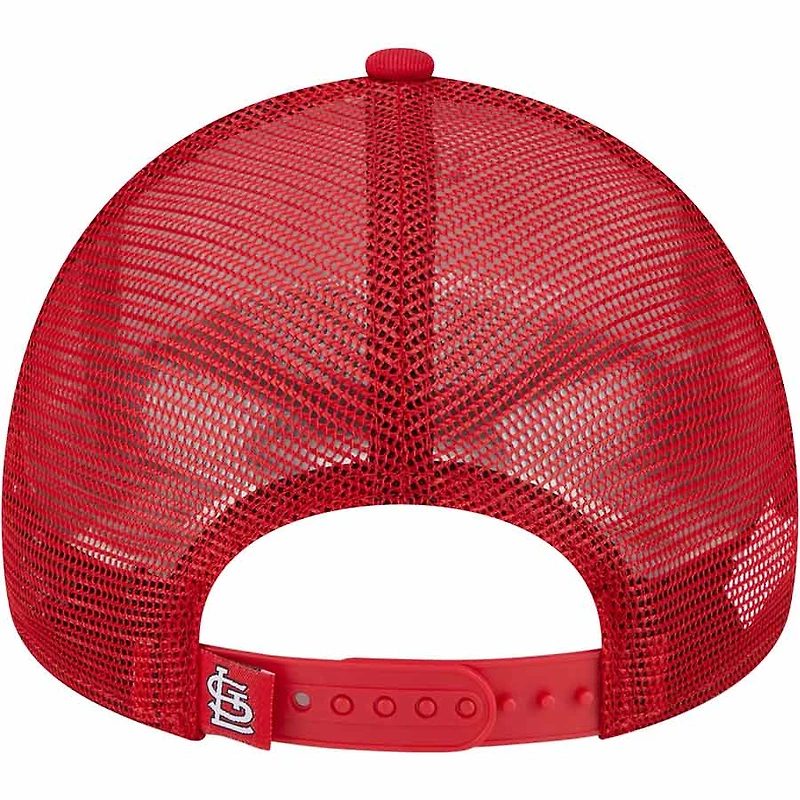  St. Louis Cardinals Stacked Logo New Era 9FORTY Adjustable Hat