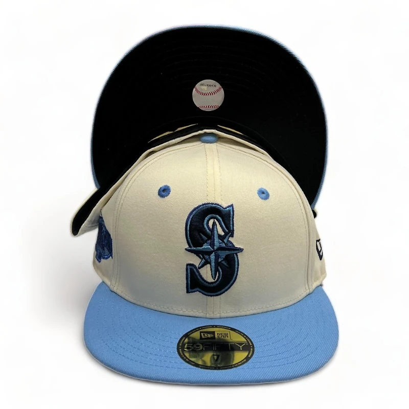 Seattle Mariners Chrome Pro Image Exclusive New Era 59FIFTY Fitted Hat